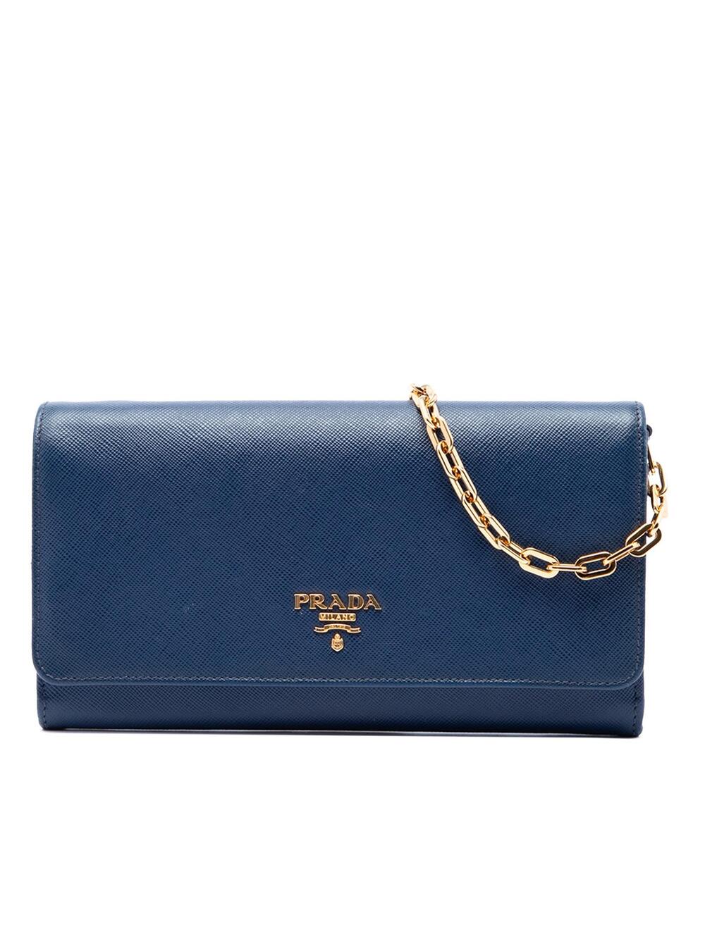 Prada Saffiano Wallet On Chain Pre- #359902P56B